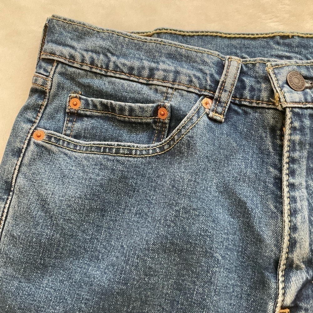Levi's 505 Denim Jeans W34 X L36 - Picture 4 of 12